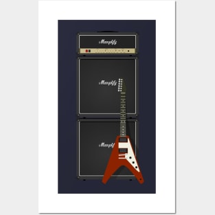 Full Stack Mamplifier and Flying V Posters and Art